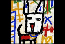Dall·e 2023 05 18 14 01 59 Basquiat Painting Of A Dog