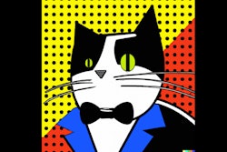 Dall·e 2023 06 14 12 53 37 Cat In Tuxedo In Style Of Roy Lichtenstein