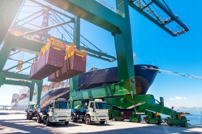 Loading Cargo Ships