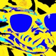 Dall·e 2023 06 14 08 41 56 Andy Warhol Painting Of A Ball Python Wearing Sunglasses