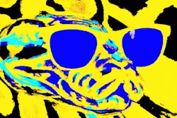 Dall·e 2023 06 14 08 41 56 Andy Warhol Painting Of A Ball Python Wearing Sunglasses