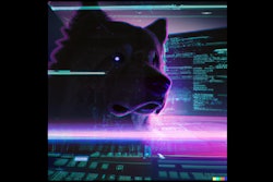 Dall·e 2023 05 18 13 55 58 Synthwave Art Of Dog Using Computer In The Future