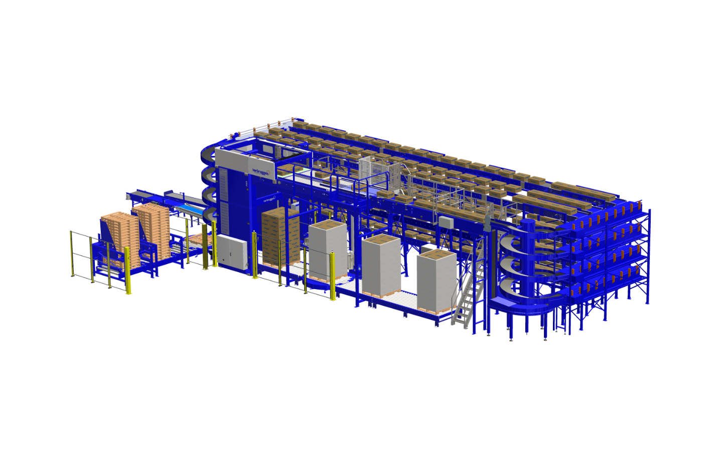 Verbruggen VPM-VHV Palletizer From: Verbruggen Palletizing Solutions ...