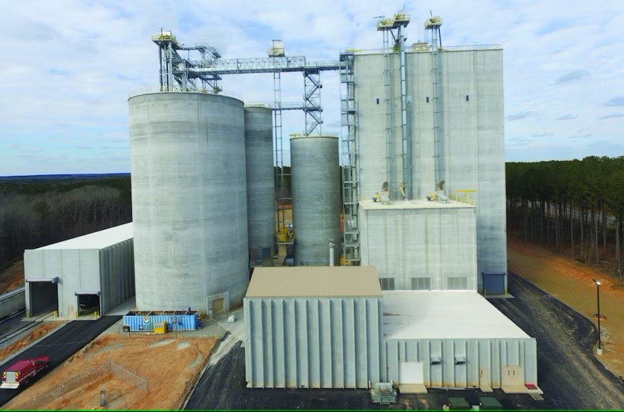 Harrison Poultry feed mill | Crawfordville, GA