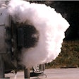 Like an explosion relief vent, the flameless vent's sealing device opens during a deflagration.