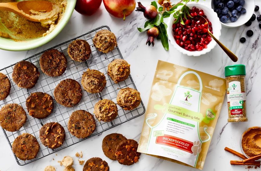 Paw Tree Cookies For Santa Paws