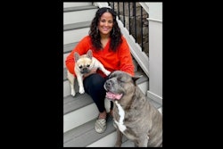 Laila Ali and her dogs, Malibu and Buddy