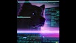 Dall·e 2023 05 18 13 55 58 Synthwave Art Of Dog Using Computer In The Future
