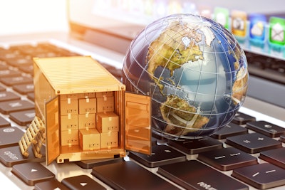 Exports From Americas Concept