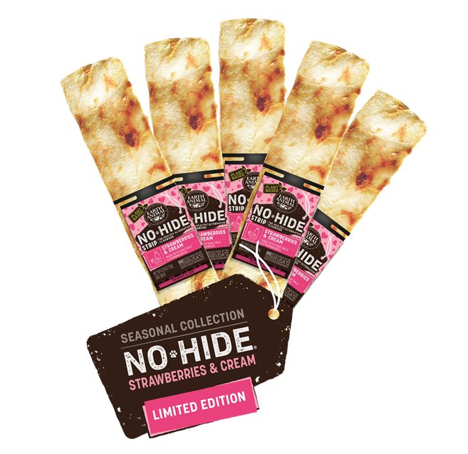 Earth Animal Strawberries And Cream Strips