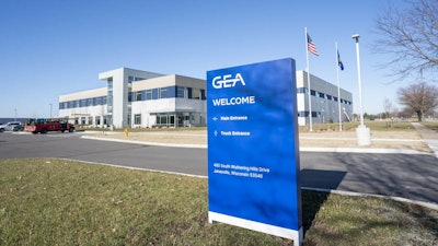 Entrance to GEA’s new fabrication, repair, logistics and training facility in Janesville, Wisconsin, U.S.