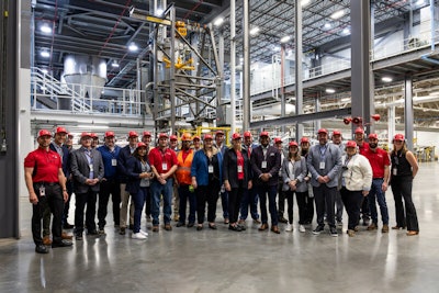 State officials, community partners and leaders of Nestlé Purina PetCare gathered to commemorate the official opening of the pet company's newest pet food factory in Eden, North Carolina.