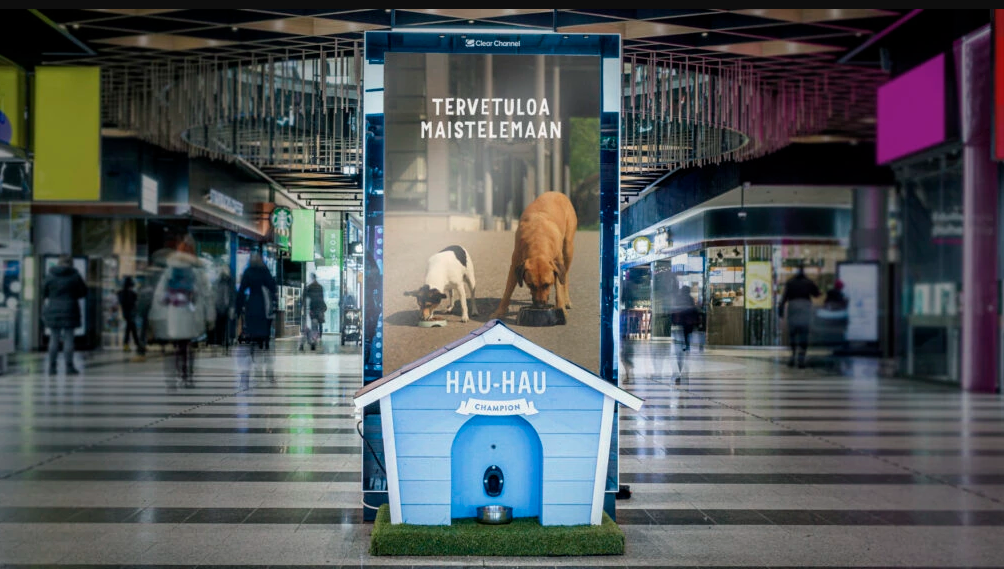 Hau-Hau Champion pioneered its AI- powered dog food vending machine in Finland.