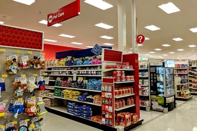 Target Pet Aisles