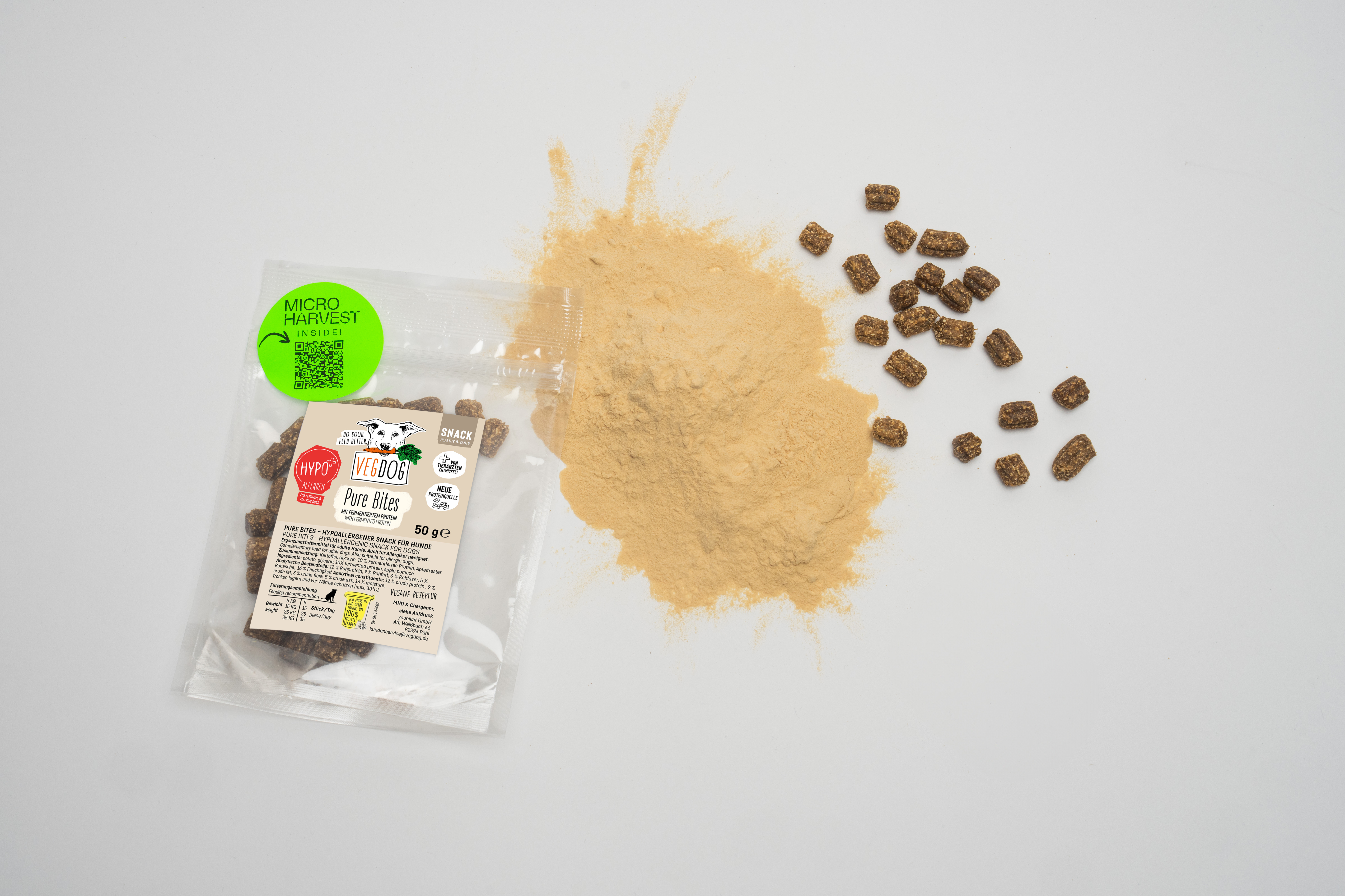 VEGDOG will unveil its novel microbial protein pet treat at the 2024 Pet Food Forum during Interzoo Europe in Nuremberg, Germany.