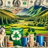 Dall·e 2024 05 21 06 51 15 A Cyberpunk Cgi Image Of An Anthropomorphic Dog Sitting At A Bank Of Computer Screens In A Dystopian Future The Dog Is Wearing Futuristic Clothing An