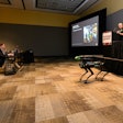 Spot, an autonomous mobile robot, visited the Innovations in Pet Food Processing educational sessions with Dean Elkins from Gray Solutions.