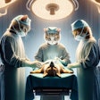 Dall·e 2024 05 20 14 51 52 A Dramatic Cgi Scene From A Medical Tv Show Set In An Operating Room The Doctors Are All Cats, Dressed In Surgical Scrubs, Masks, And Caps The Patie