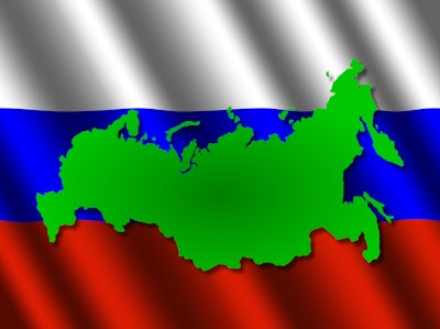 Fintastique Dreamstime com Russia Map On Russia Flag