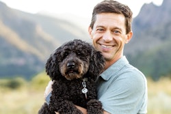 Eric Emmenegger, with his dog Schuyler, will lead Nulo's Retail & Product Marketing division.