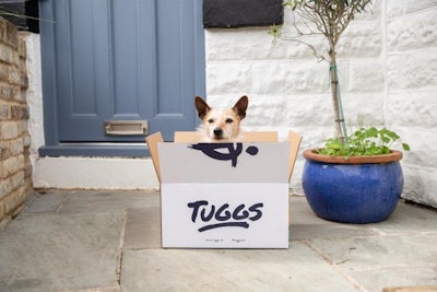 Tuggs creates fresh dog foods formulated with insects delivered through a subscription model in the UK.