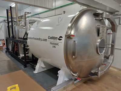 Freeze drying continues to gain popularity because it offers shelf life benefits along with nutritional preservation.