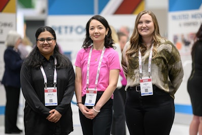 Birjis Mukardamwala, Cally Toong and Emily Rice were selected to be First for Forum Ambassadors during Petfood Forum's event in 2024.