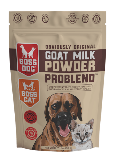 Bog Dog Boss Cat Goat Milk Powder Problend