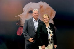 Steve Akins (WATT Global Media) and Dr Rowena Arzt (WZF) celebrate the expansion of their partnership until 2028.
