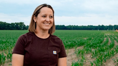 Megan Bishop with Bishop Farms