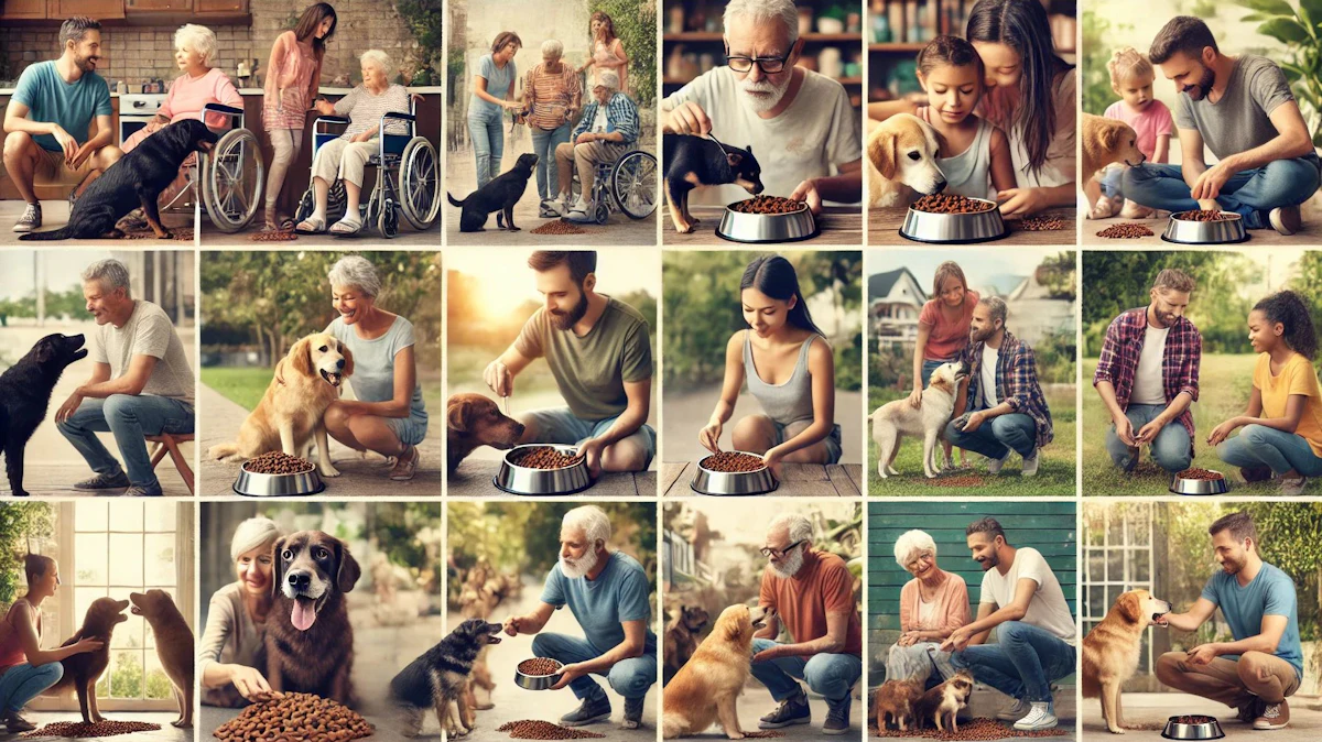 Human demographics influence dog food choice Human demographics influence dog food choice