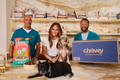 Founded by Chrissy Teigen and John Legend, and supported by chief veterinary officer Dr. Kwane Stewart, Kismet makes premium foods, lifestyle goods and content for today's dog families.