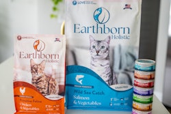 The company's new and improved Earthborn Holistic dry cat food now aligns with its rebranded dry dog food.