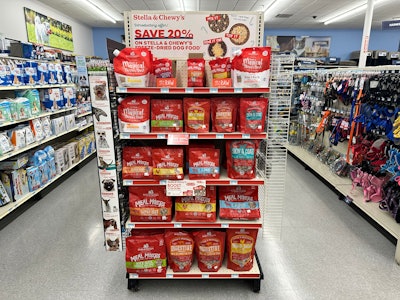 Petsense by Tractor Supply stores will now carry an expanded assortment of Stella & Chewy’s items, including freeze-dried raw patties, meal mixers, kibble and raw-inspired nutrition solutions for both dogs and cats.
