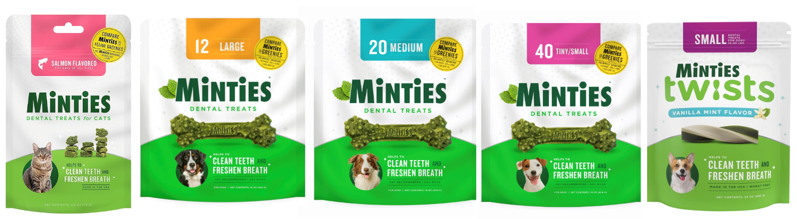 Minties All Natural Dental Treats