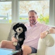 Top Shelf Dog CEO and co-founder Chip Bergstrom, here with his Mini Bernedoodle Kali, wanted to provide dog owners with all the benefits of fresh food with the addition of shelf-stable convenience.