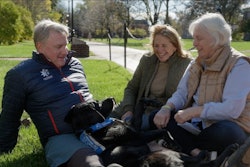 The 'Unleashed with Katie Couric' series will feature a retired Army Colonel who became the first military amputee to return to combat, and his journey of healing with his Canine Companions service dog.