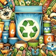 Tim Wall Dall E4 Sustainability Pet Food Cans