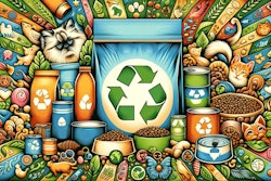 Tim Wall Dall E4 Sustainability Pet Food Cans