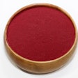 Natural colors for pet food can come from many sources, including vegetables, like the beet powder pictured here.