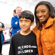 Nulo's ambassador Simone Biles is a longtime advocate for children and supporter of family pets.