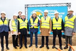 The official groundbreaking ceremony in Kėdainiai included the placement of a symbolic time capsule containing a letter from Rostyslav Vovk, chairman of the board and co-owner of the Kormotech Group of Companies.