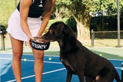 Tennis star Jessica Pegula has a relentless drive on the court and a deep love for dogs off it.