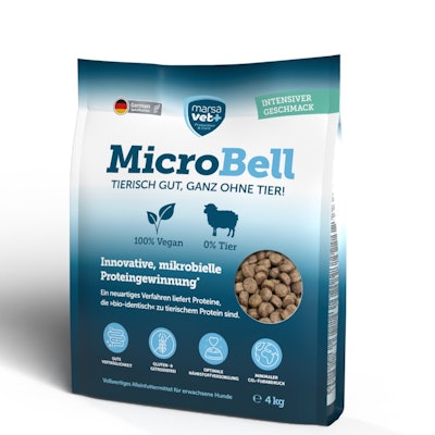 MicroBell is available now in European pet food stores and online.
