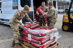 Purina has donated more than 80 tons of dog and cat food from its US-based manufacturing facilities in Iowa, New York and Pennsylvania.