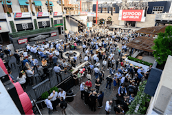 Petfood Forum's opening reception at KC Live! in the Power & Light District is a great place for first-time attendees to relax and network with other pet food industry professionals.