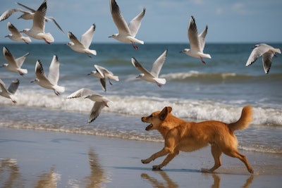 Although domesticated, dogs retain many of their ancestral predatory predilections.