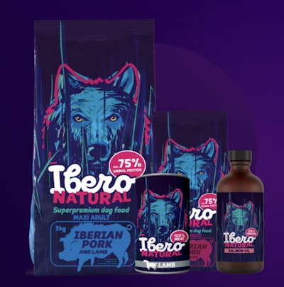 Ibero Natural uses the meat of Iberian dark pigs and lamb meat in the manufacturing process.