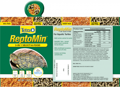 Tetra Repto Min 3 In 1 Select A Food Reptile Food