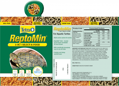 Tetra Repto Min 3 In 1 Select A Food Reptile Food